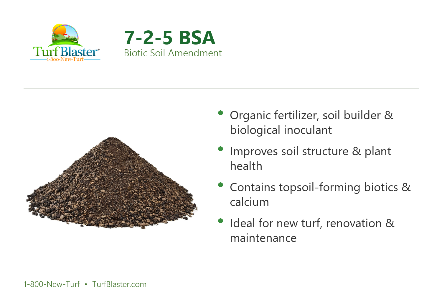 7-2-5 BSA - Biotic Soil Amendment