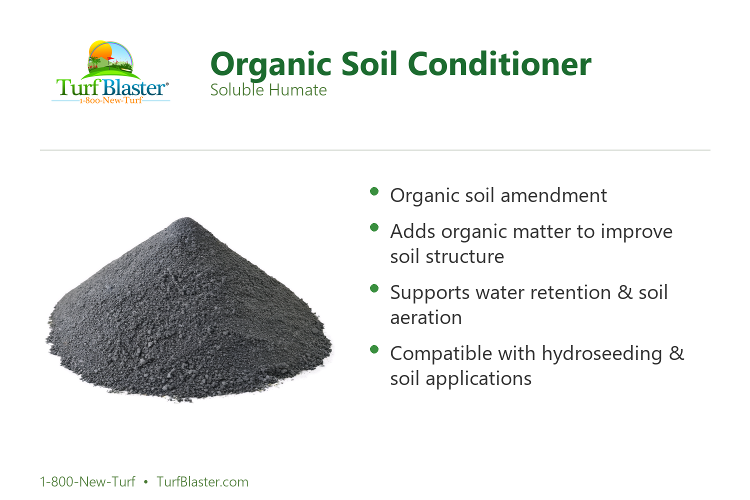Organic Soil Conditioner (Soluble Humate)