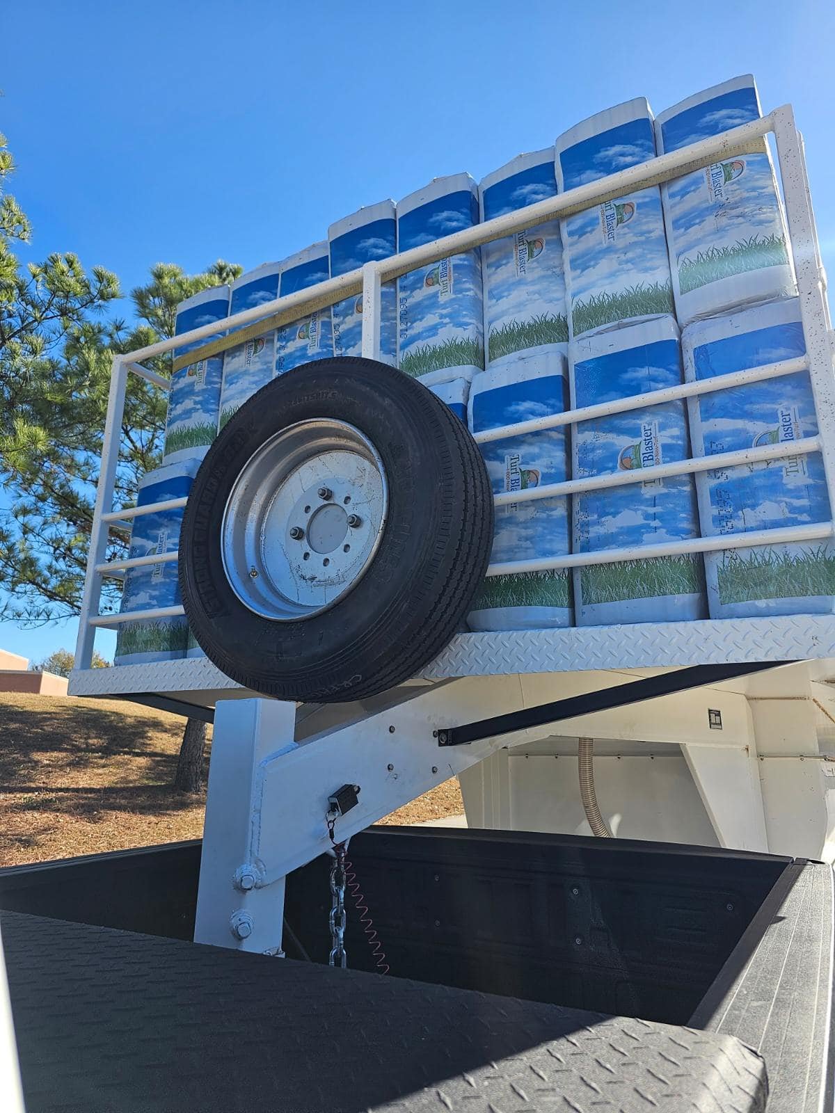 Stocked and ready on the rig for the next job.
